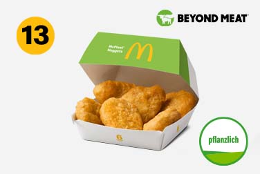 Abbildung: McPlant® Nuggets 6er