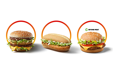 Big Mac®, McChicken Classic®, McPlant®