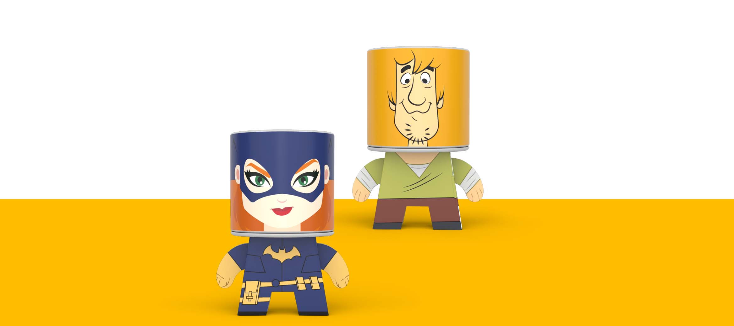 Batgirl & Shaggy