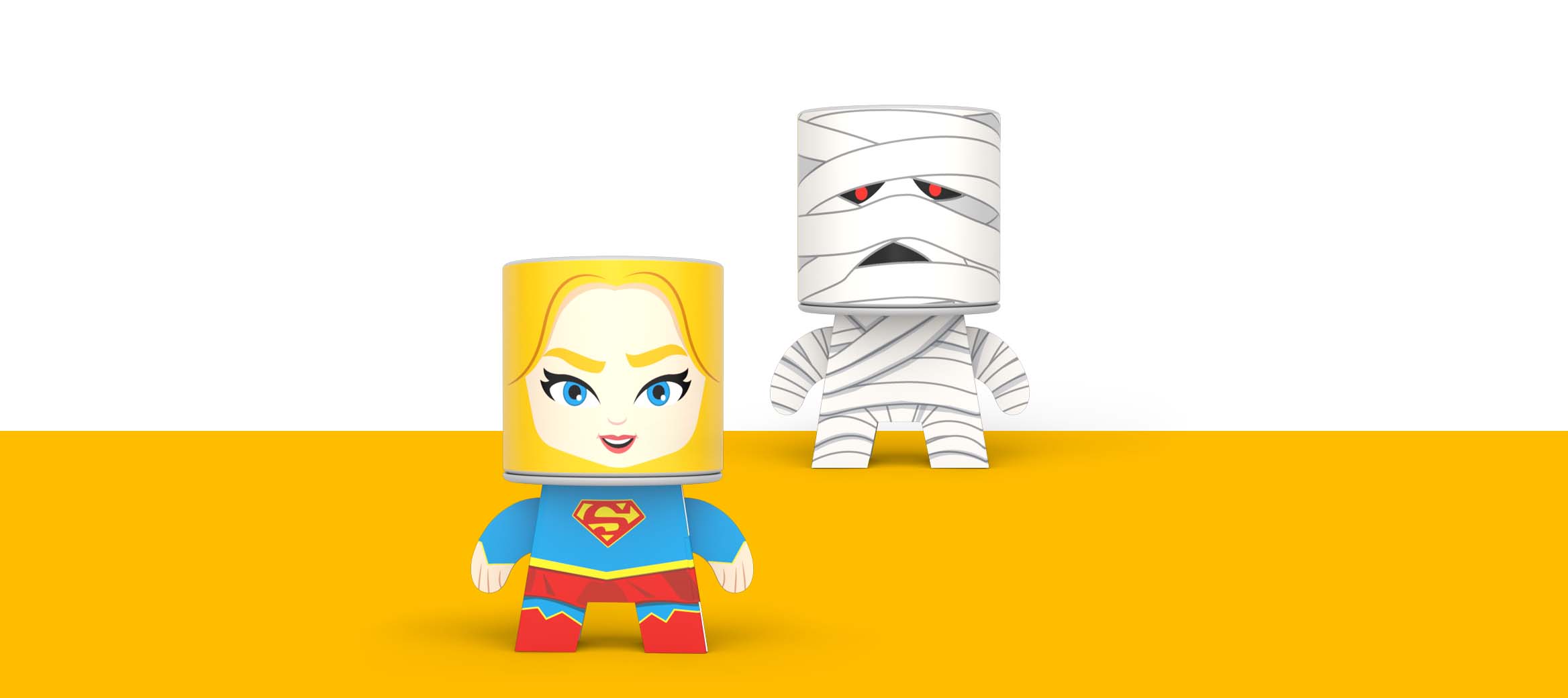 Super Girl & Mummy