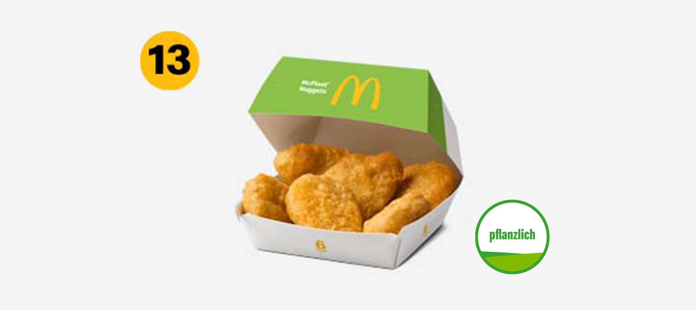 Abbildung: McPlant® Nuggets 6er