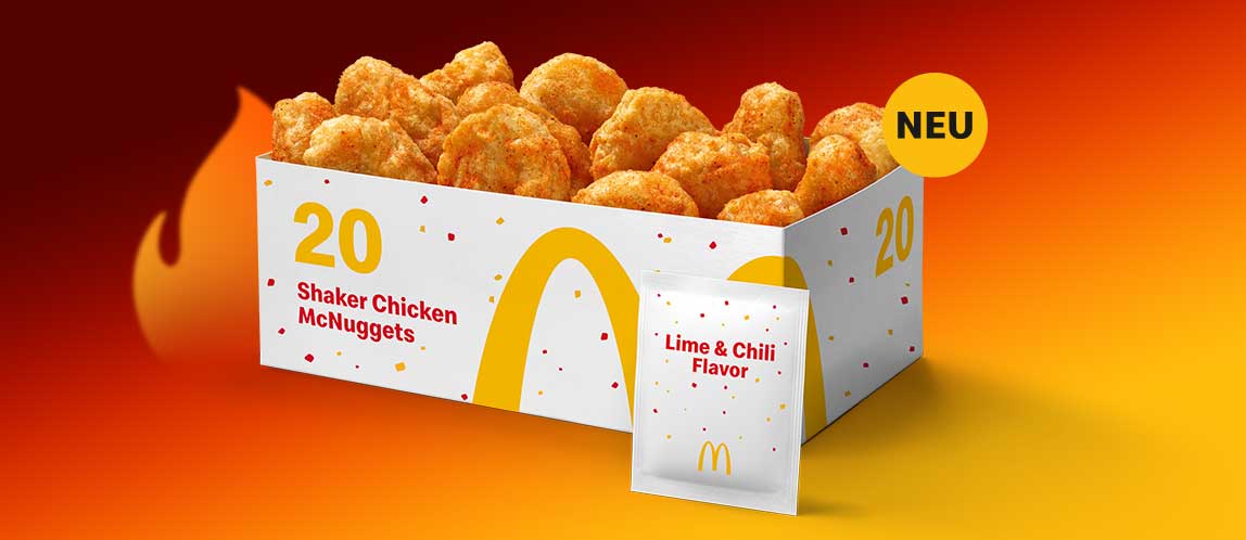Shaker Chicken McNuggets Lime & Chili Flavor 