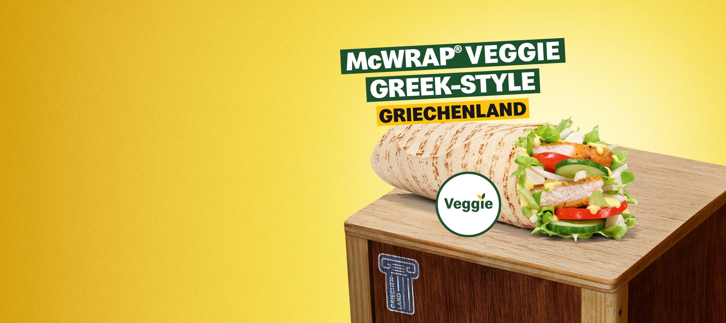 McWrap® Veggie Greek-Style