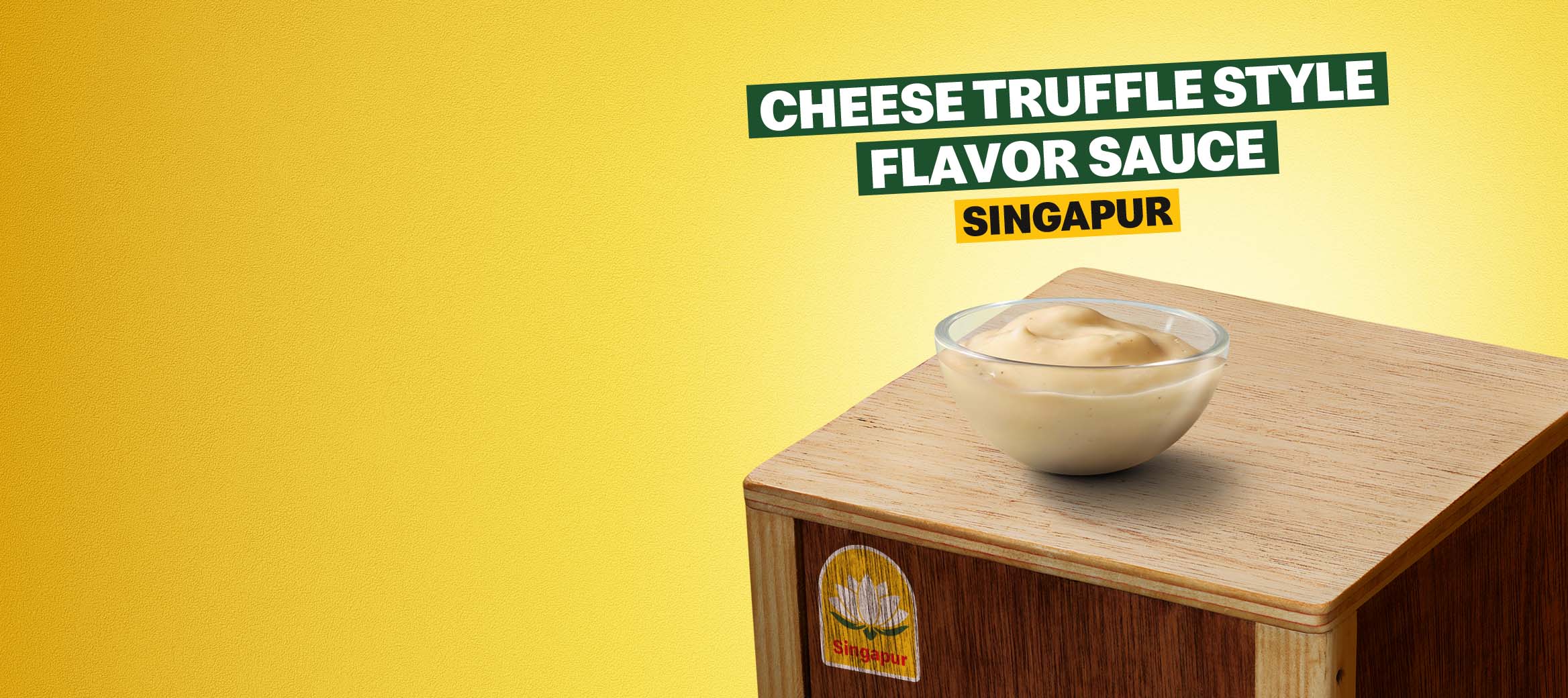 Cheese Truffle Style Flavor Sauce aus Singapur