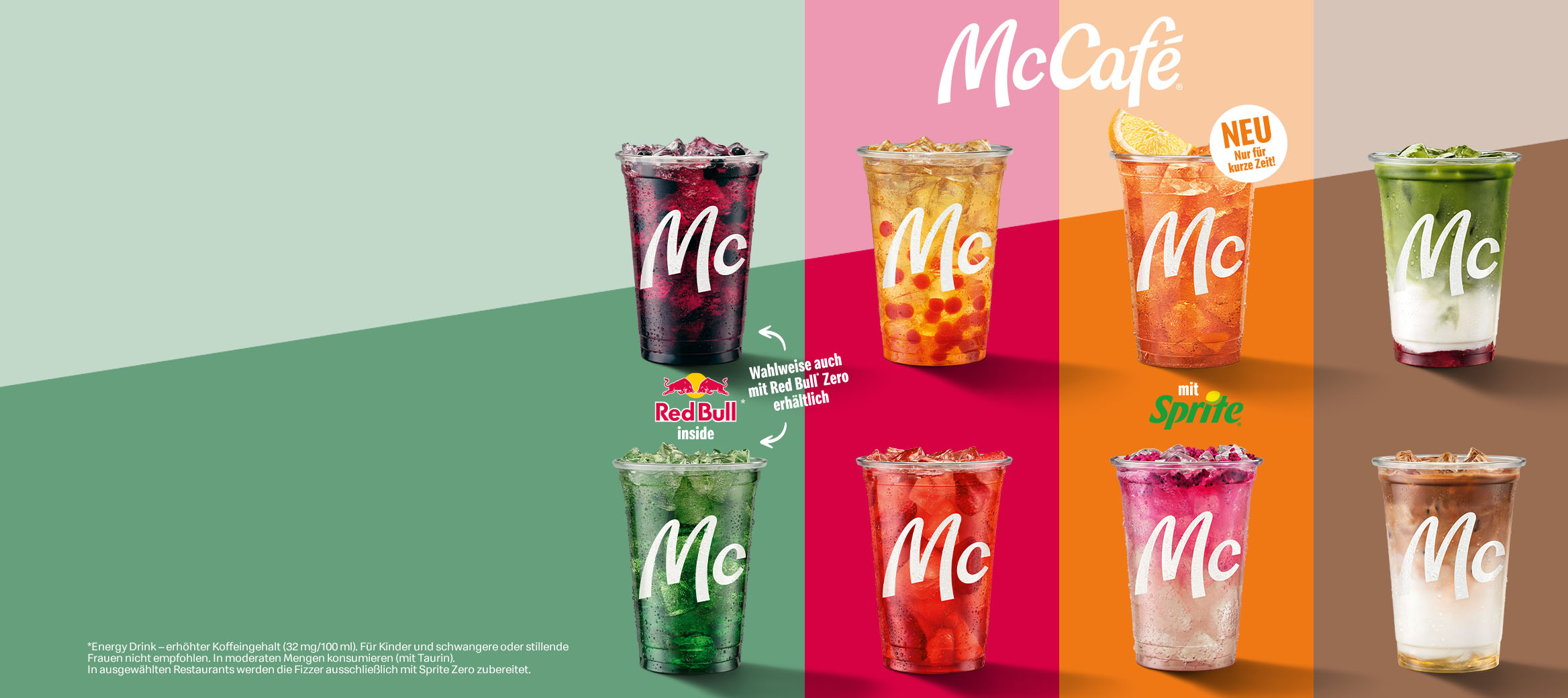 Die McCafé Drinks