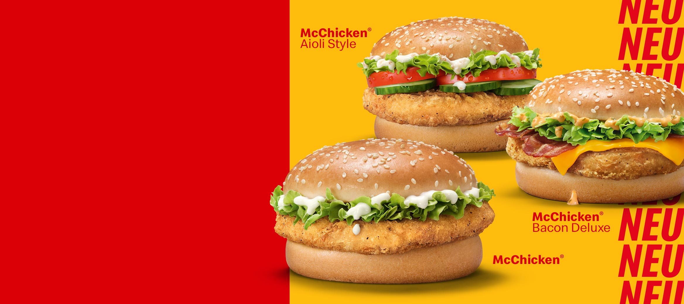 Unsere neuen McChicken®