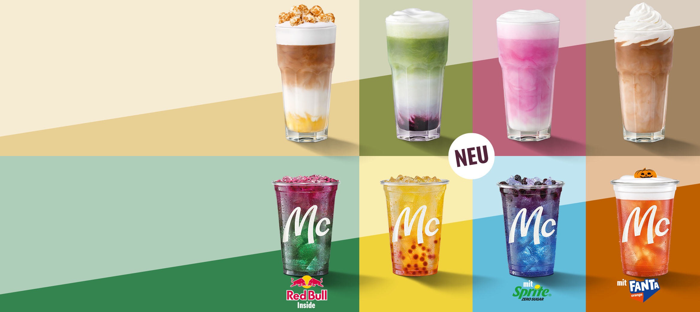 Die McCafé Drinks