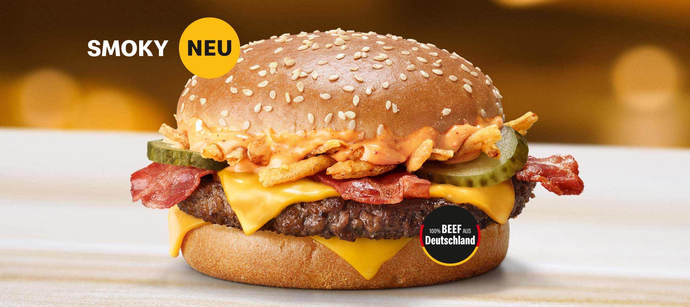 Wie Viele Kalorien Hat Ein Hamburger Royal Ts Hamburger Royal mit neuem Cheese Dip | McDonald’s® Deutschland