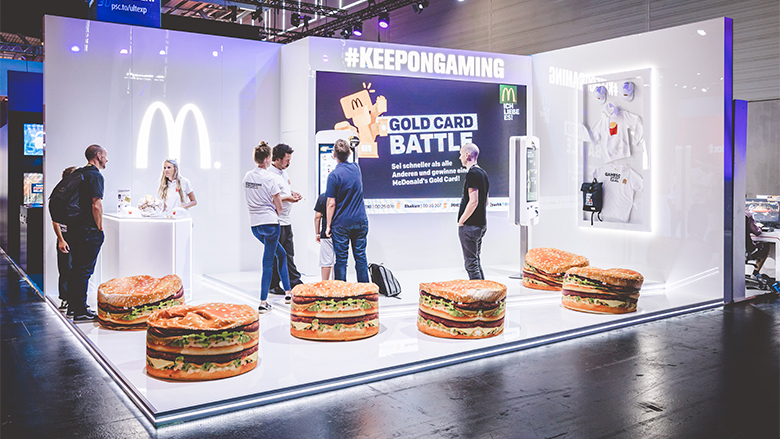 McDonald's auf der gamescom