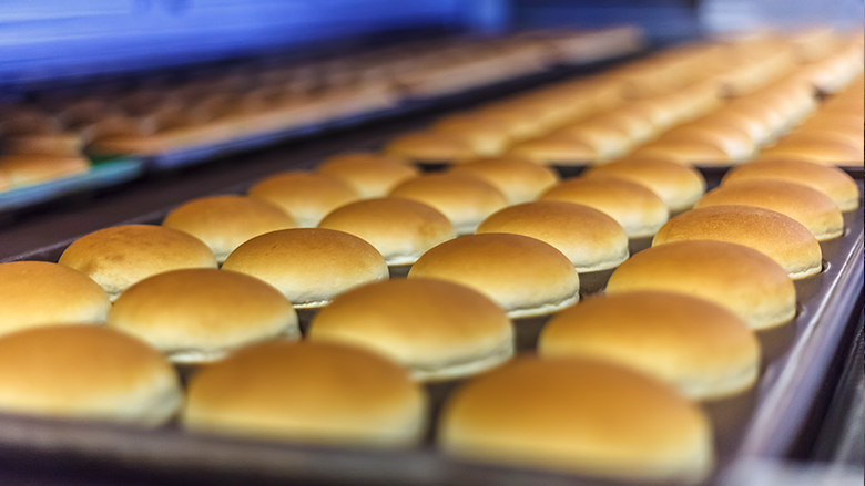 Burger Buns von Lieken im Ofen