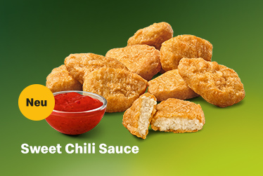 McPlant Nuggets mit Sweet Chili Sauce