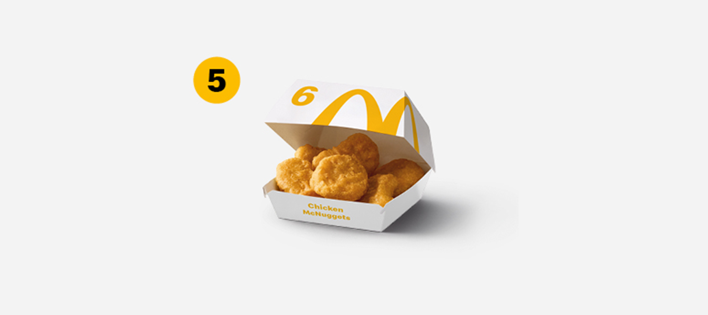 Abbildung: Chicken McNuggets® 6er