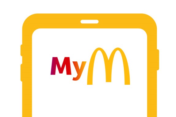 Abbildung MyMcDonalds im Smartphone Frame