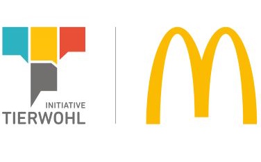 Abbildung der Logos von McDonald's und Initiative Tierwohl