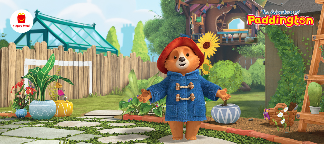 Paddington has arrived in Happy Meal®!  