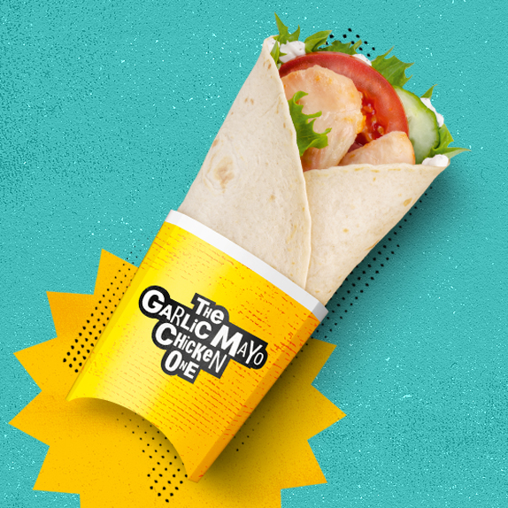 Big Flavour Wraps Crispy or Grilled McDonald's Ireland
