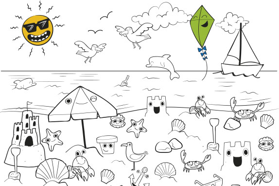 Search the beach