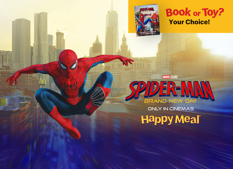 mcdonalds happy meal spiderman