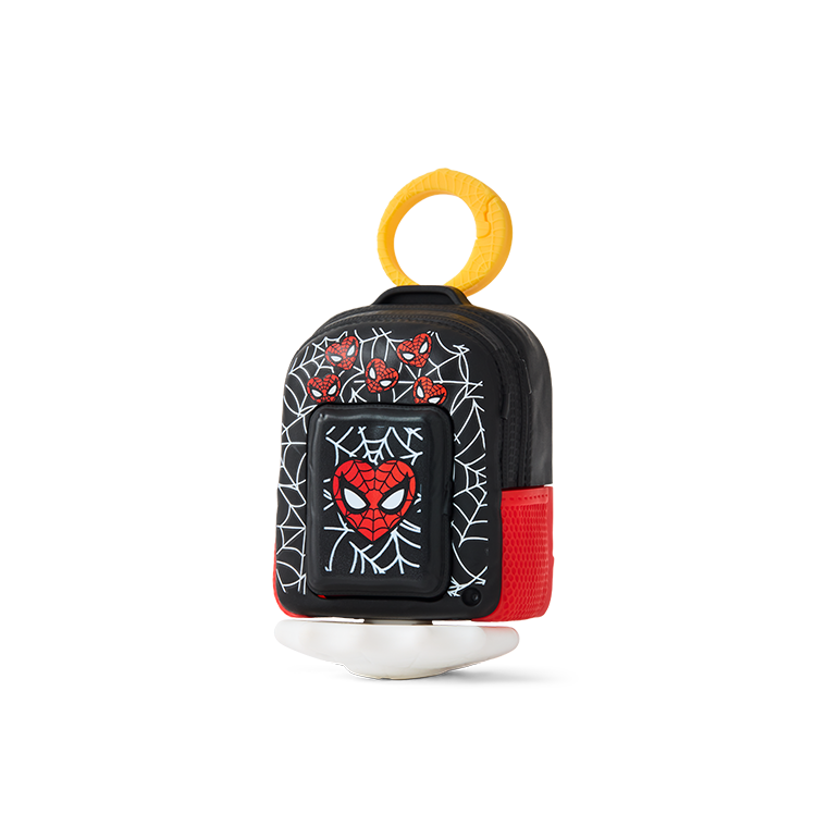 BLACK SPIDER-MAN HEART BACKPACK