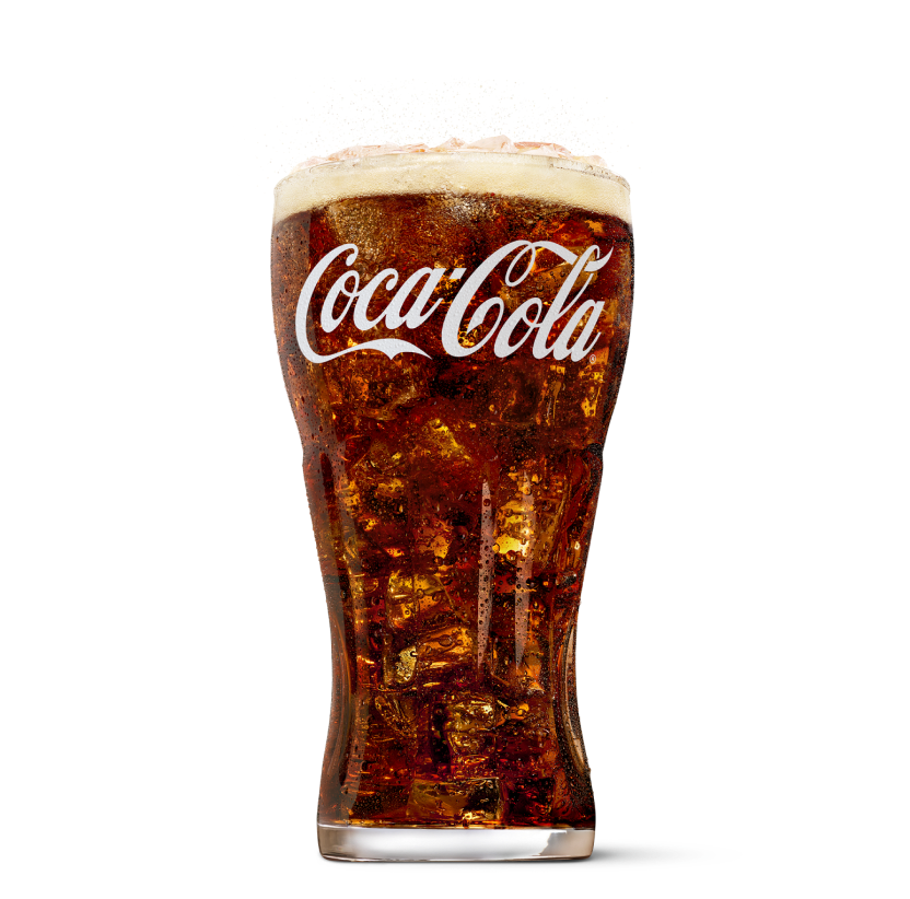 Any size of soft drink