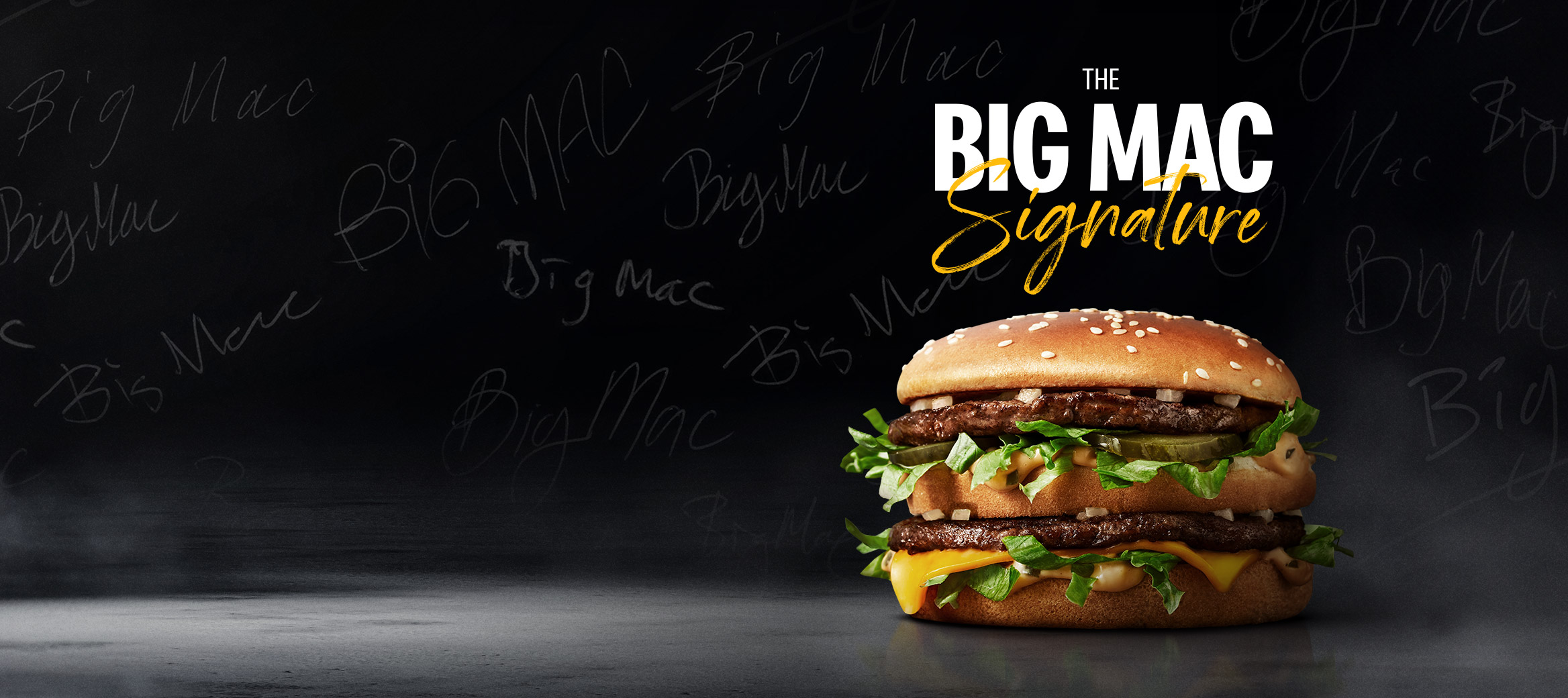 Var med och skapa Big Macs första officiella autograf!