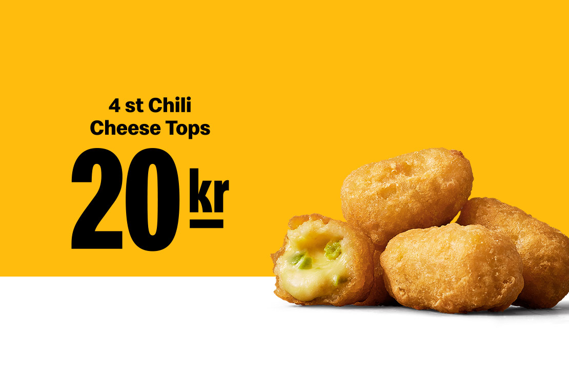 4 st Chili Cheese Tops