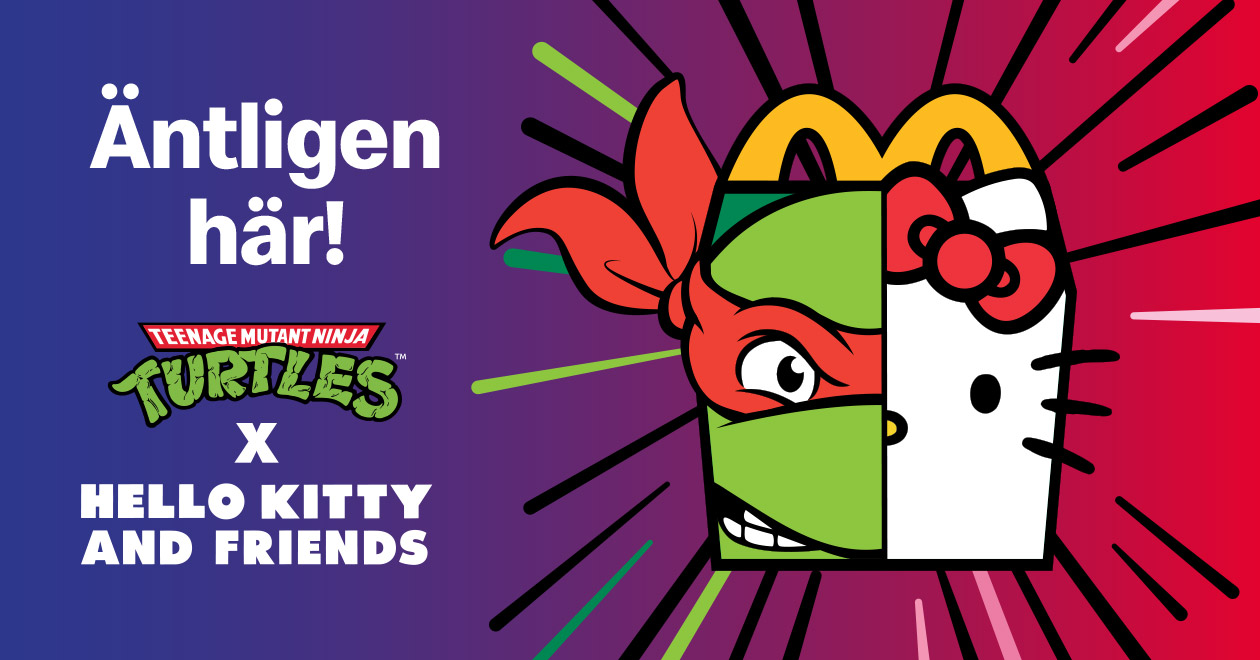 Happy Meal Hello Kitty x TMNT