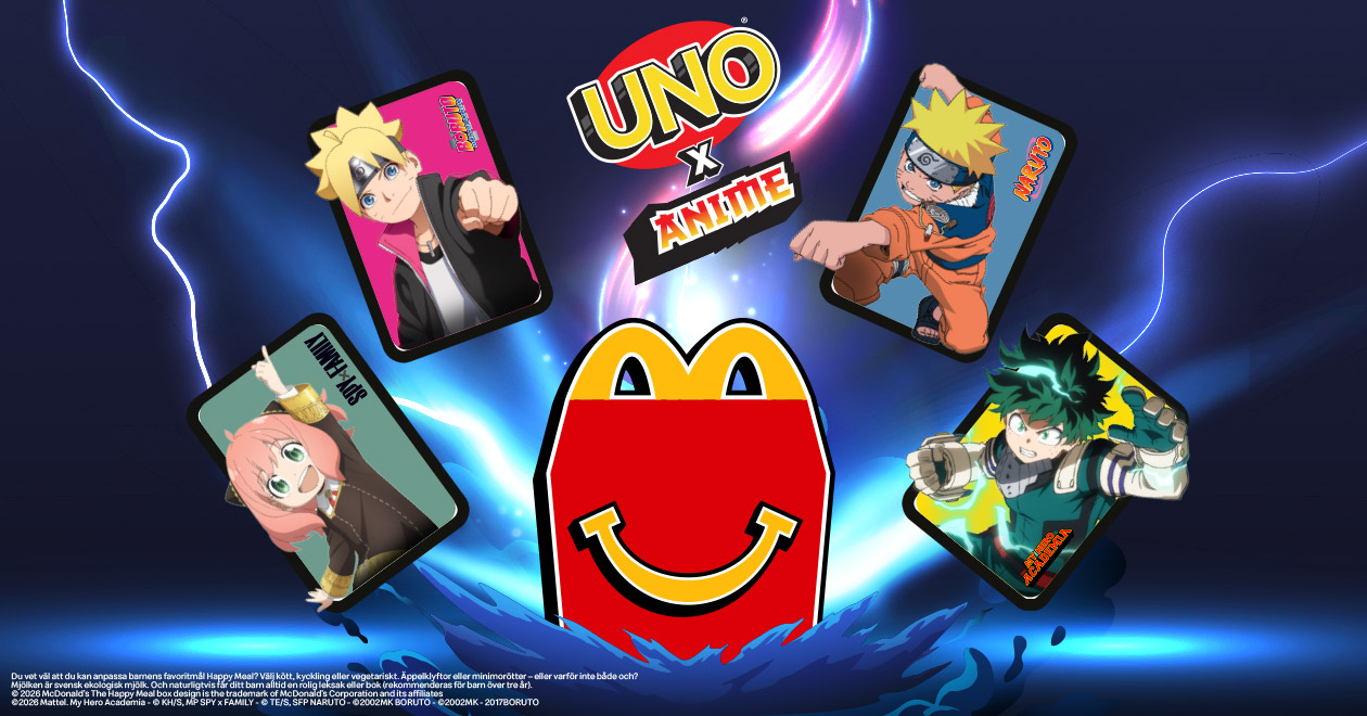 Aktuellt Happy Meal Animuno