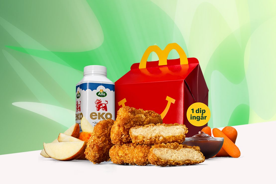 Happy Meal med Veggie Nuggets