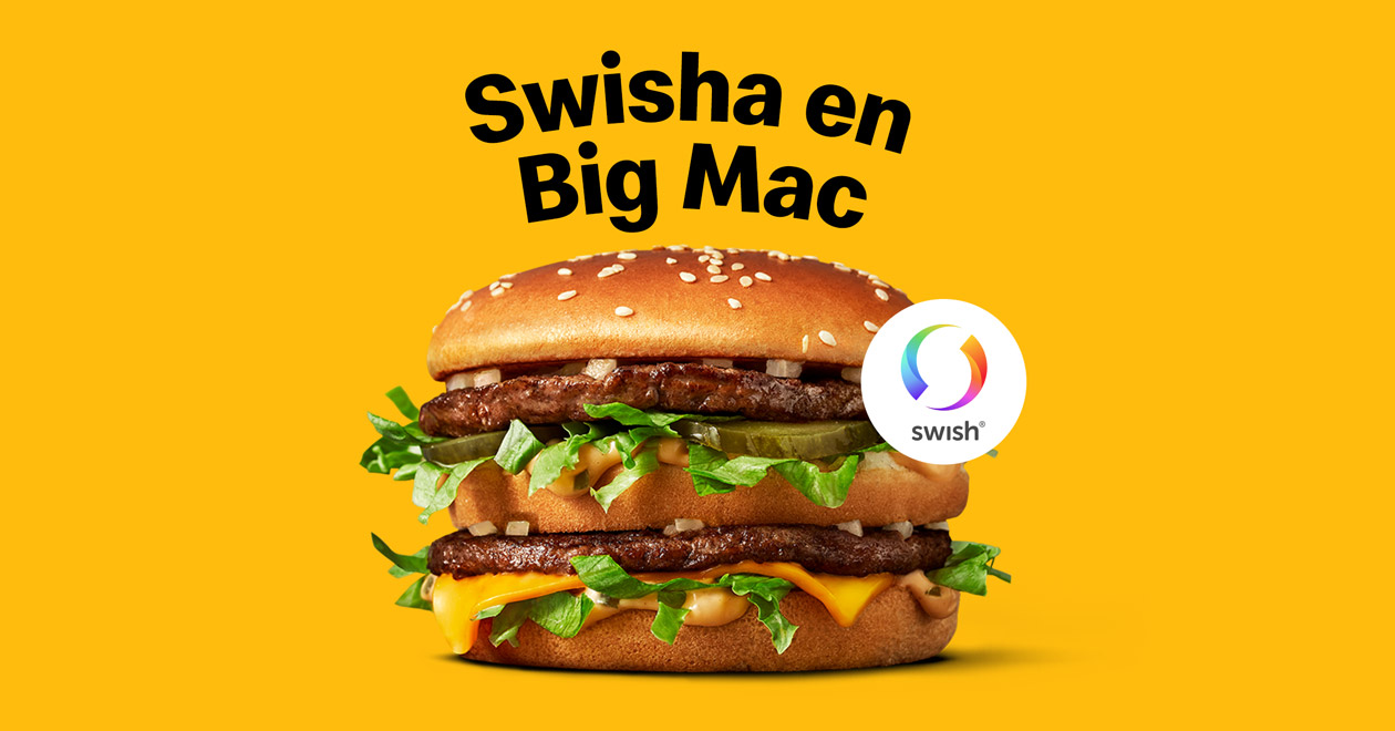 Swisha en Big Mac