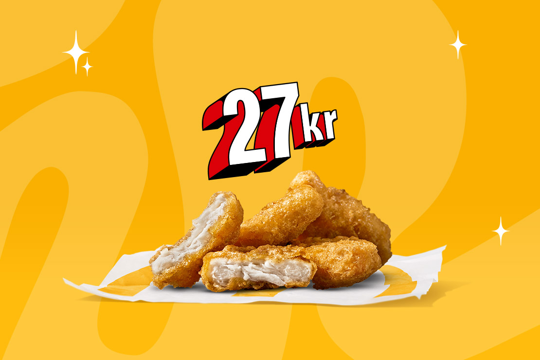 4 st Chicken McNuggets