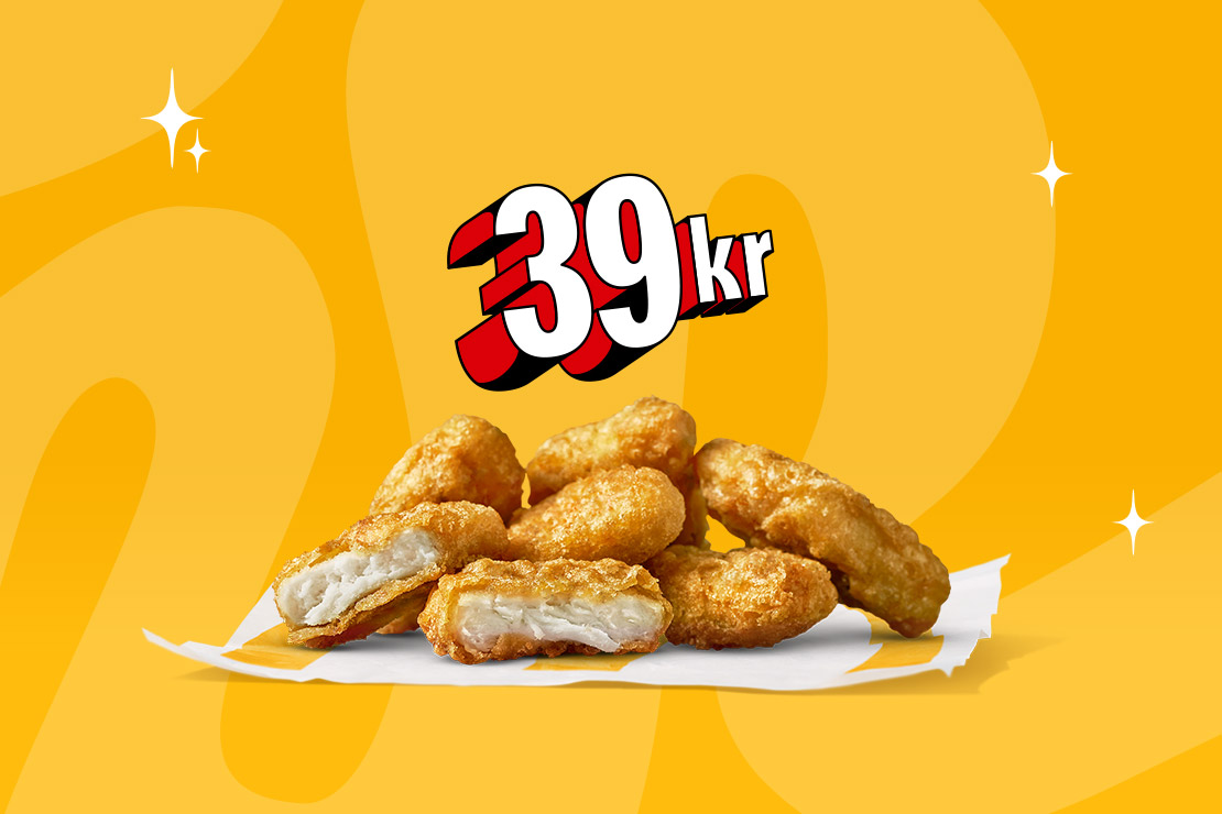 6 st Chicken McNuggets