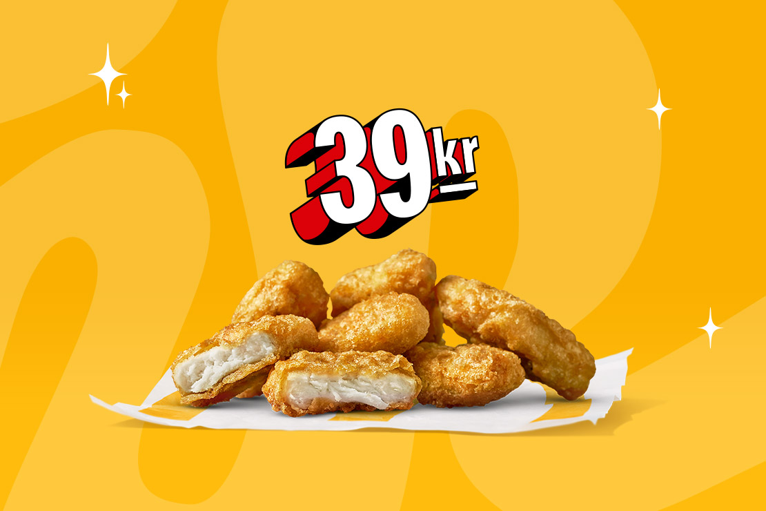 6 st Chicken McNuggets