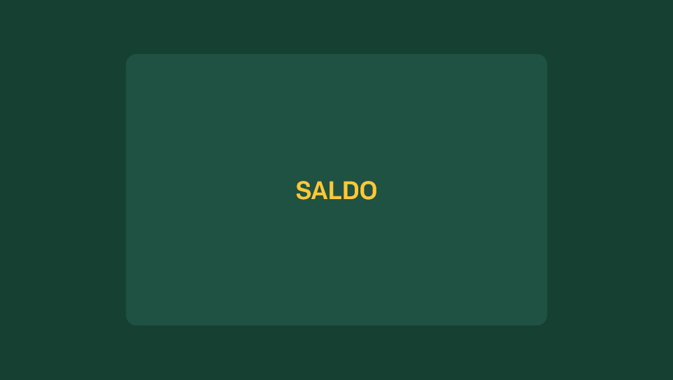 Saldo