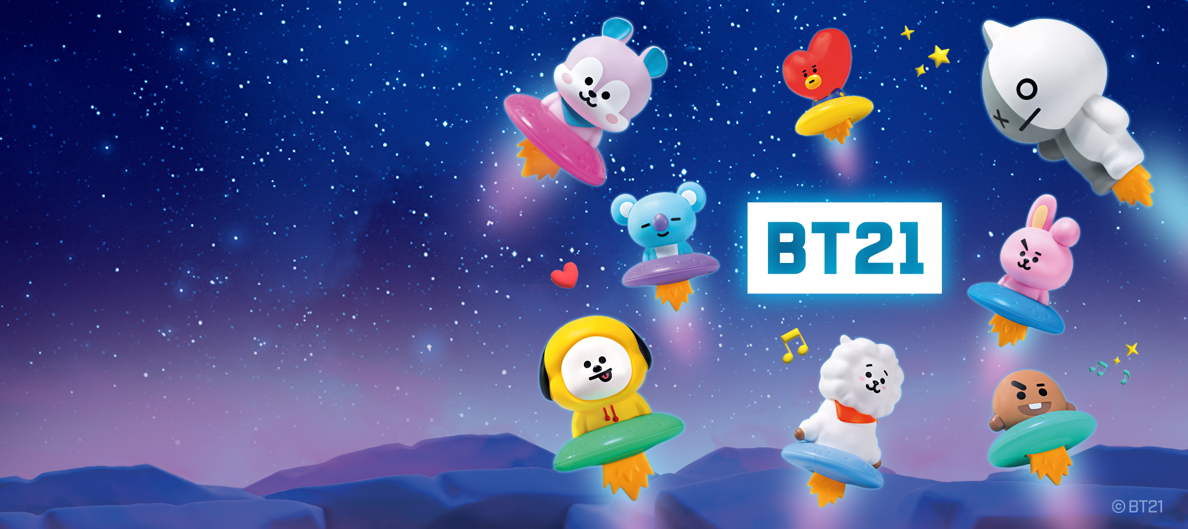 宇宙級可愛！BT21全面登陸