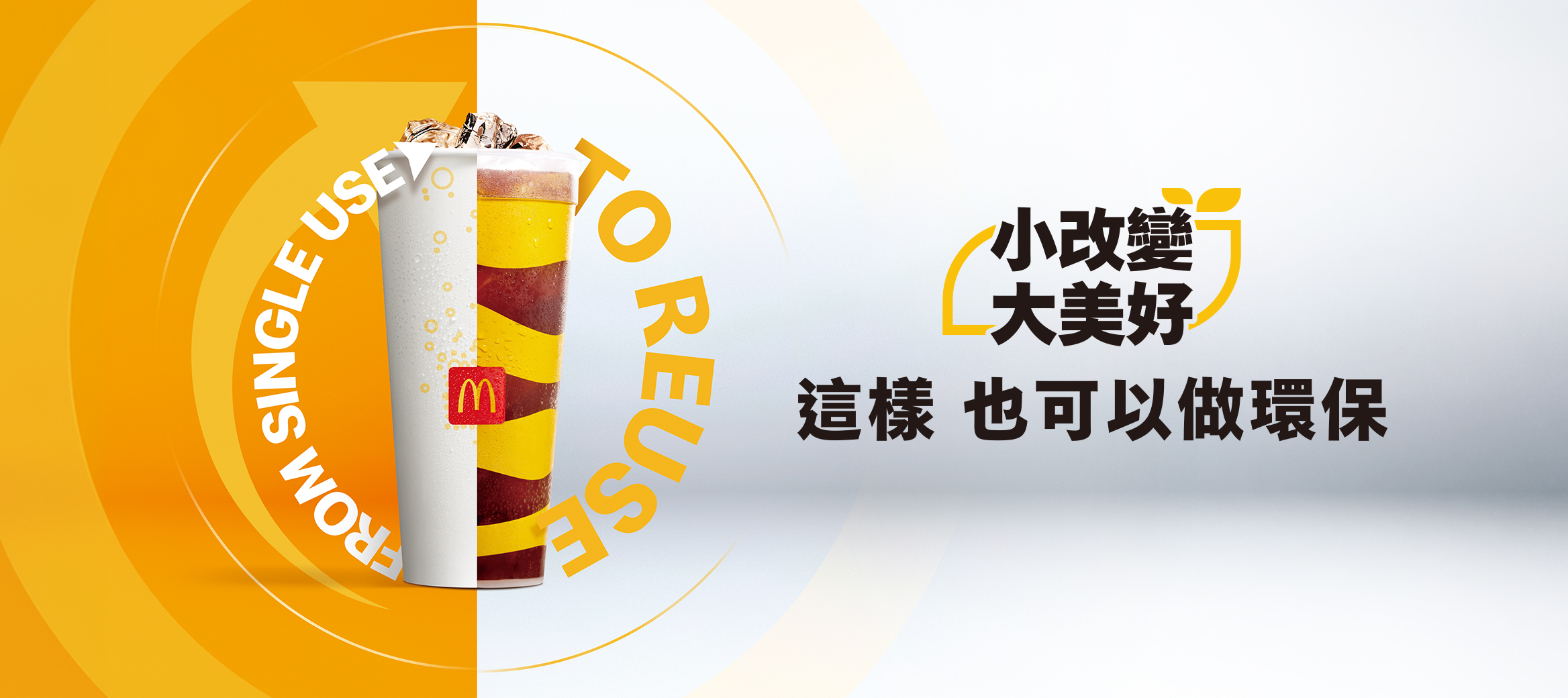 內用杯專業清洗把關，安心使用輕鬆做環保