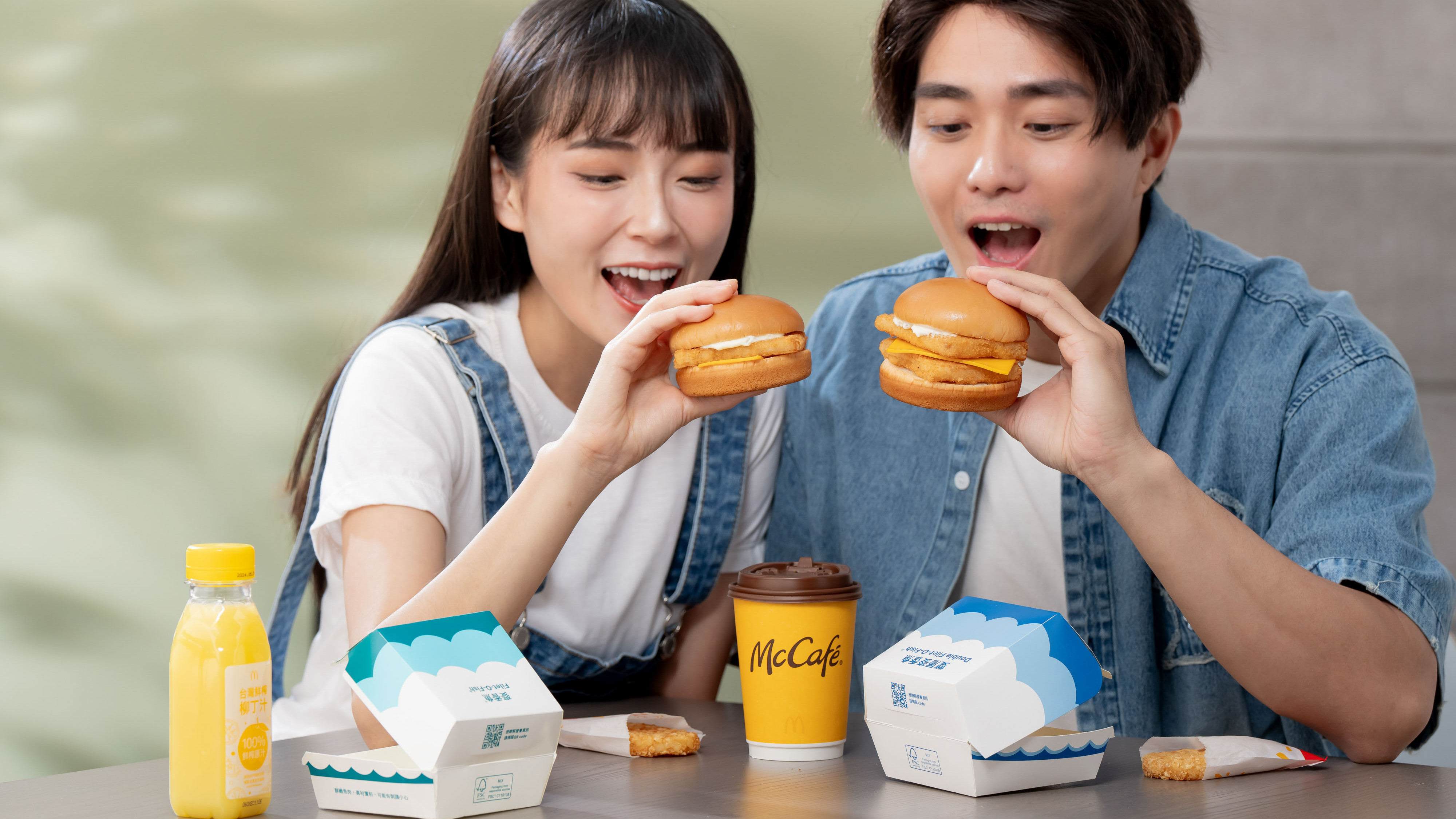 期間限定早餐「雙層麥香魚」 雙倍100%真鱈魚，開啟你的美好日常  