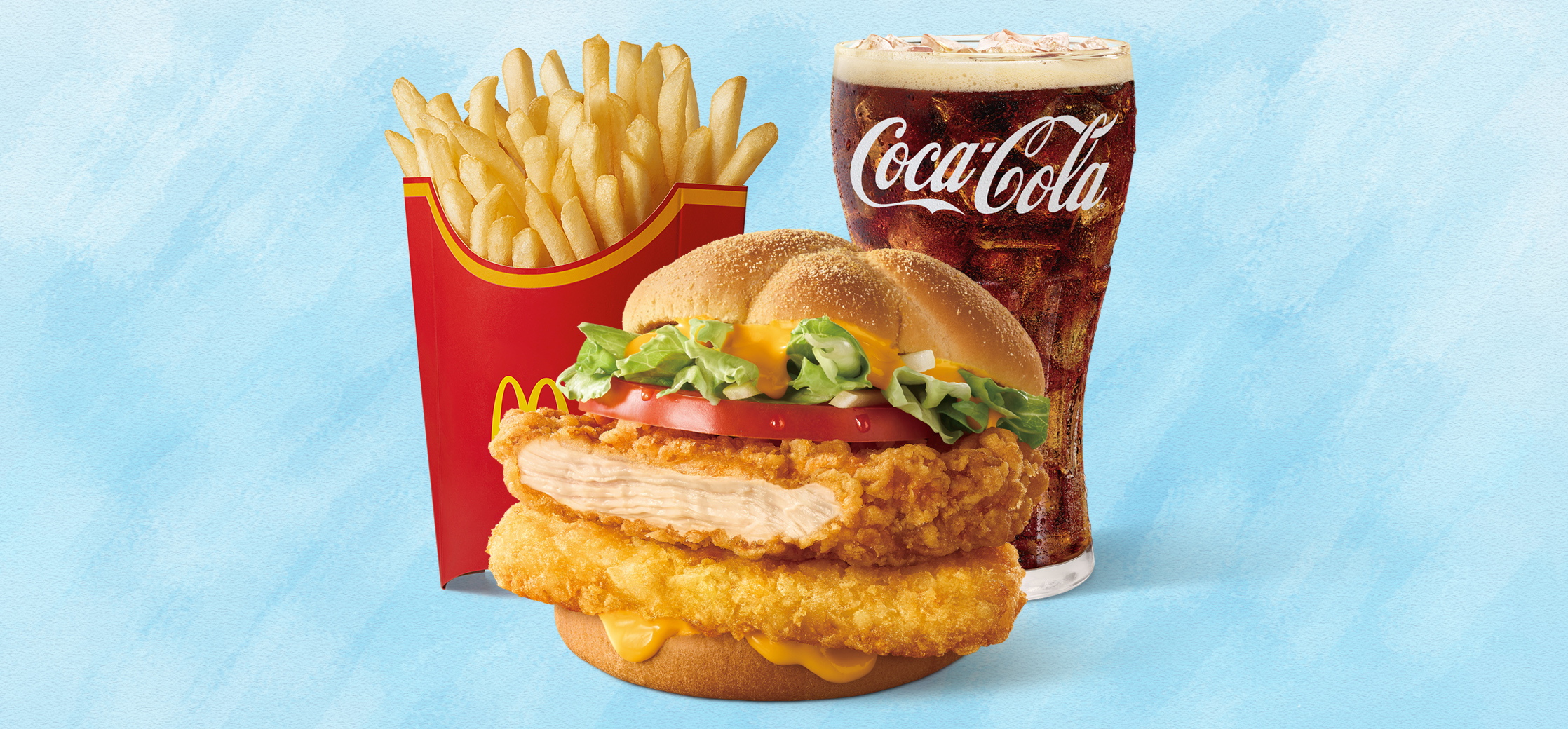 起司脆薯辣鷄堡