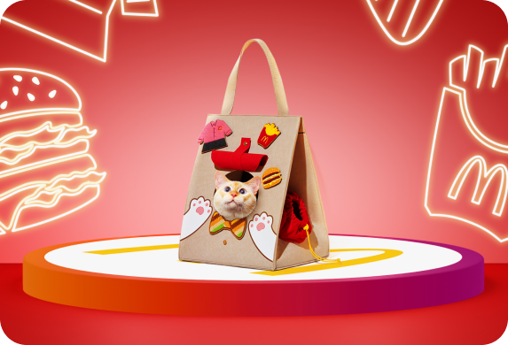 麥麥貓窩袋｜1000 M Point + $599 加價購