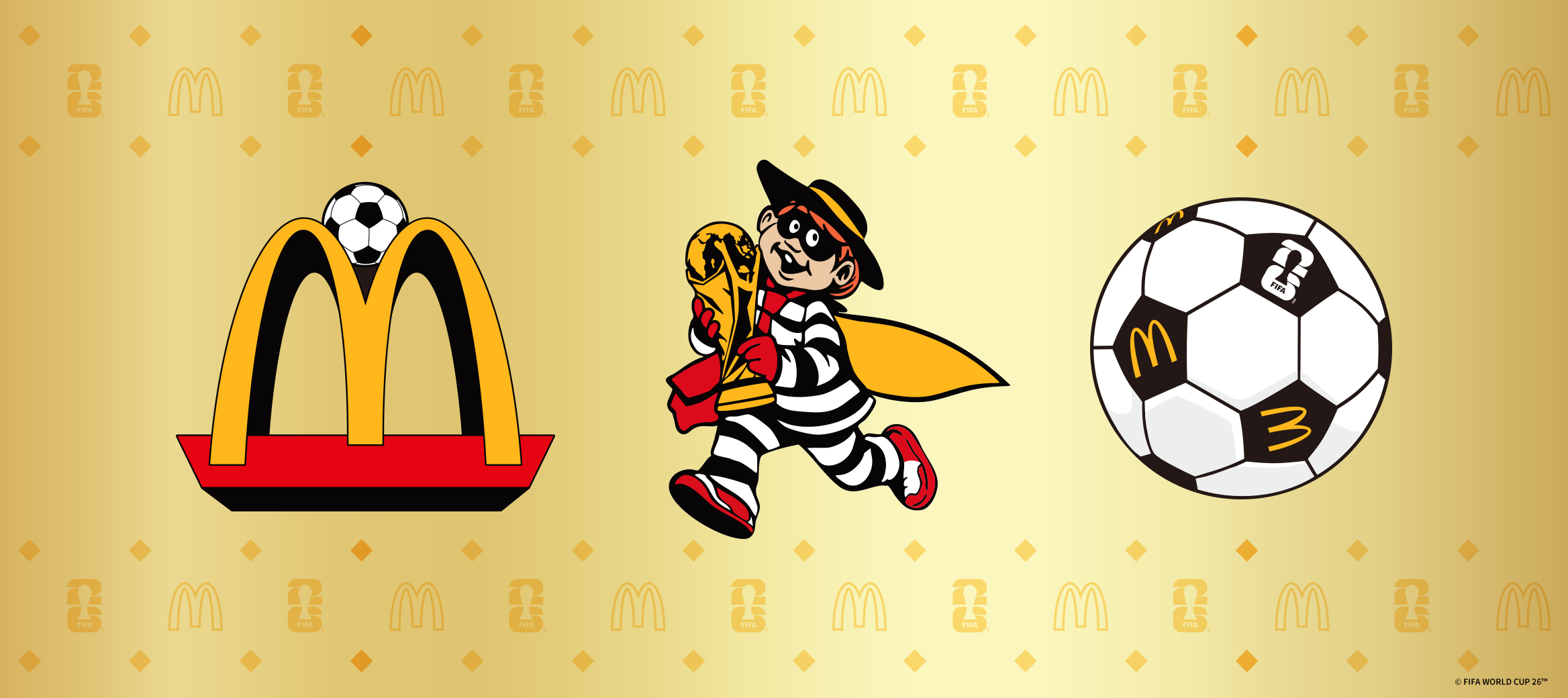 麥當勞APP會員 兌換任一回饋 抽 「足球賽事徽章組」