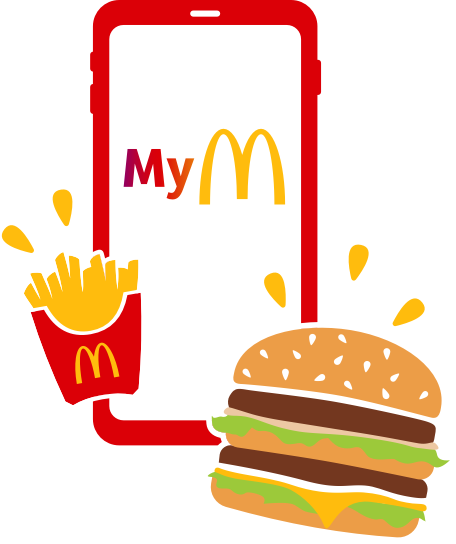 McDonald's logo, opens McDonald's homepage