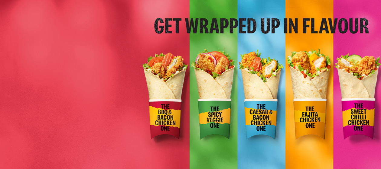 McDonalds - Flavour Wraps