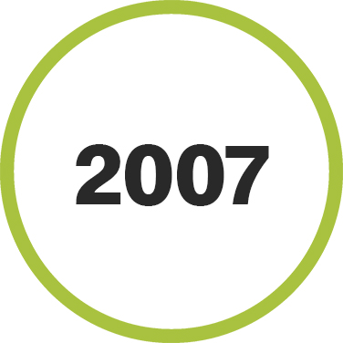 2007 date in green circle.