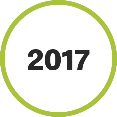 2017 date in green circle.