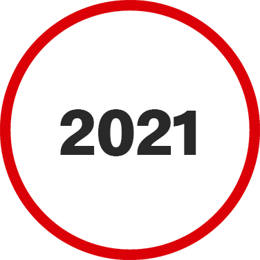 2021 date in red circle.