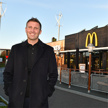 Picture of construction director Gareth. 