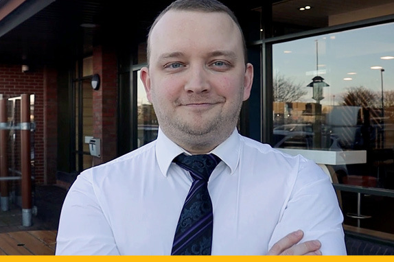 Picture of McDonald's Assistant Manager Kieran