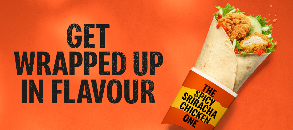 Big Flavour Wraps McDonald's UK