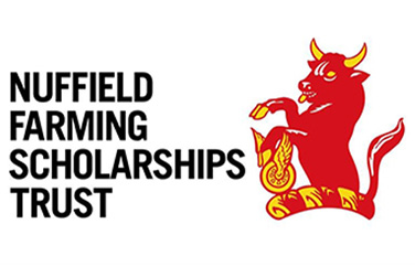 Logo for Nuffield Farming Scholarships Trust.
