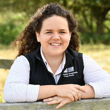 Jess, one of the Progressive Young Farmers graduates. 